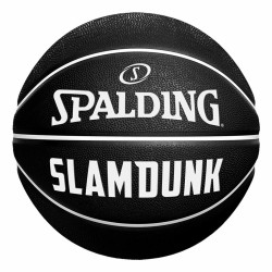 Mπάλα Μπάσκετ Spalding Slam Dunk Μαύρο (Μέγεθος 7)