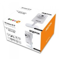 IP Κάμερα approx! APPIP03HDP2P HD IR P2P micro SD Wifi Λευκό