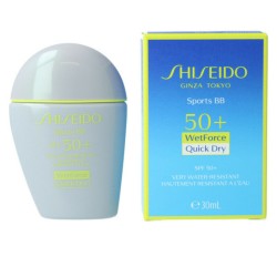 Αντηλιακή Κρέμα Με Χρώμα Shiseido Sports BB SPF50+ Μεσαίος Τόνος (30 ml)