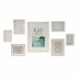 Κάδρα φωτογραφιών τοίχου DKD Home Decor 32,5 x 1,5 x 45 cm Κρυστάλλινο Φυσικό Πράσινο Ξύλο MDF Σκανδιναβικός