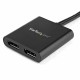 Splitter DisplayPort Startech MSTDP122DP Μαύρο 4K Ultra HD