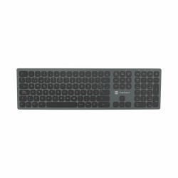 Bluetooth Πληκτρολόγιο Natec NKL-1830 Ισπανικό Qwerty Πολύχρωμο Μαύρο/Γκρι Ισπανικά QWERTY