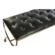 Foot-of-bed Bench DKD Home Decor 90 x 38 x 52 cm Χρυσό Μέταλλο Πράσινο Μεταλλικό