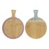 Πίνακας κοπής DKD Home Decor Τυρκουάζ Μπορντό Φυσικό Bamboo Αλουμίνιο Αποικιακό Τροπικό 30 x 40 x 1 cm (x2)