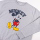 Unisex Φούτερ χωρίς Κουκούλα Mickey Mouse Γκρι