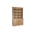 Αποθήκη DKD Home Decor Φυσικό 124,5 x 39 x 201,8 cm Έλατο Αλουμίνιο Ξύλο MDF