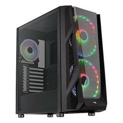 Κουτί Μεσαίου Πύργου Micro ATX/Mini ITX / ATX Aerocool ACCM-PB20033.11 RGB USB 3.0 Ø 20 cm Μαύρο