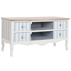 Τηλεόραση DKD Home Decor Λευκό Sky μπλε (120 x 48 x 60 cm)