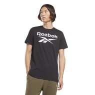 Ανδρική Μπλούζα με Κοντό Μανίκι Reebok BIG LOGO TEE HD4222 Μαύρο