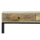 Console DKD Home Decor Μέταλλο Ξύλο από Μάνγκο 108 x 38 x 76 cm