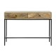 Console DKD Home Decor Μέταλλο Ξύλο από Μάνγκο 108 x 38 x 76 cm