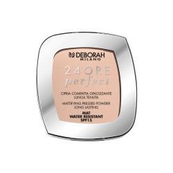 Συμπαγής Σκόνη Deborah 24ore Perfect Nº 02 Light Rose Spf 15