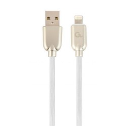 Lightning Καλώδιο Cablexpert CC-USB2R-AMLM-2M-W