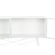 Console DKD Home Decor Λευκό Μέταλλο Κρυστάλλινο 120 x 35 x 80 cm