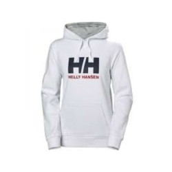 Γυναικείο Φούτερ με Κουκούλα HH LOGO  Helly Hansen  33978 001  Λευκό