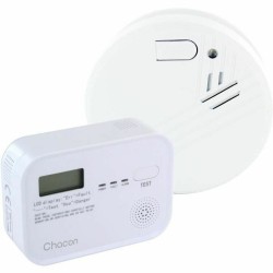 Set of smoke and carbon monoxide detectors Chacon (Δωρεάν Μεταφορικά)