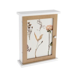 Ντουλάπα για κλειδιά Versa Blomster Ξύλο MDF 6,5 x 26 x 20 cm