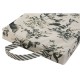 Floor cushion Home ESPRIT Πράσινο Μπεζ βαμβάκι πολυεστέρας 40 x 25 x 4 cm