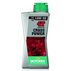 Λάδι Κινητήρα για Μοτοσικλέτα Motorex Cross Power 1 L 10w50