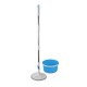 Mop with Bucket Esperanza EHS007 Μπλε Λευκό Μικροΐνες