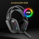 Bluetooth Ακουστικά με Μικρόφωνο Forgeon Captain RGB