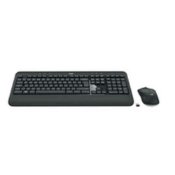 Ασύρματο Πληκτρολόγιο και Ποντίκι Logitech 920-008680 Μαύρο Μαύρο/Λευκό Ισπανικά Ισπανικό Qwerty QWERTY