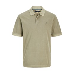 Ανδρική Μπλούζα Polo με Κοντό Μανίκι Jack & Jones JPRBLUWILLIAM  12257315 Πράσινο