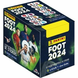 Αυτοκόλλητα Panini FOOT 2024 LIGUE 1 Μαύρο (50 Τεμάχια)