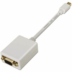 Αντάπτορας DisplayPort Mini σε VGA Aisens A125-0136 Λευκό 15 cm