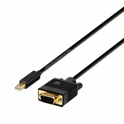 Αντάπτορας DisplayPort Mini σε VGA Aisens A125-0362 Μαύρο 2 m