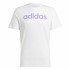 Ανδρική Μπλούζα με Κοντό Μανίκι Adidas Essentials Λευκό