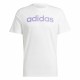 Ανδρική Μπλούζα με Κοντό Μανίκι Adidas Essentials Λευκό