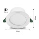 Downlight Philips Diamond Cut Λευκό 4,8 W 900 Lm Ø 14,5 x 4,95 cm (4000 K)