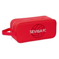 Θήκη Παπουτσιών Ταξιδιού Sevilla Fútbol Club Κόκκινο 34 x 15 x 14 cm