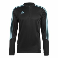 Μπλουζάκι Γυμναστικής για Ενήλικες Adidas Tiro 23 Μαύρο (XS)