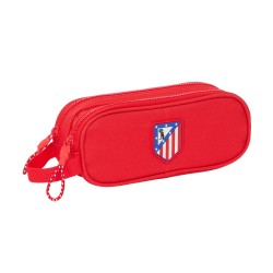 Διπλή Κασετίνα Atlético Madrid Κόκκινο 21 x 8 x 6 cm