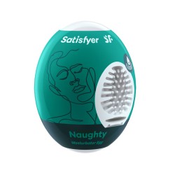 Αβγό Αυνανισμού Satisfyer Naughty Πράσινο