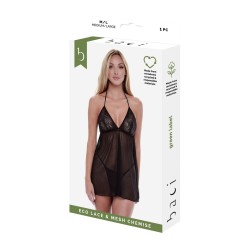 Babydoll Baci Lingerie Μαύρο M/L