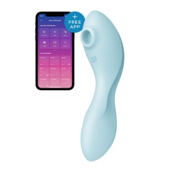 Clit Sucker Satisfyer Cruvy Trinity 5+ Μπλε