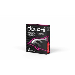 Προφυλακτικά dolphi Anatomic colored flavored 12 Μονάδες