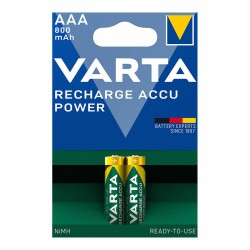 Επαναφορτιζόμενες Μπαταρίες Varta AAA 800MAH  2UD 1,2 V 800 mAh AAA