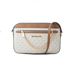 Γυναικεία Τσάντα Michael Kors 35S1GTTC9B-VANILLA Κίτρινο 24 x 18 x 6 cm