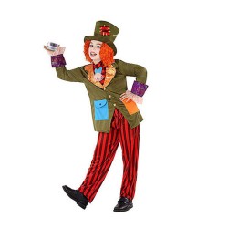 Αποκριάτικη Στολή για Παιδιά Άνδρας mad hatter (4 Pcs)