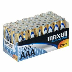 Αλκαλικές Μπαταρίες Maxell MX-LR03 AAA 32 LR03 AAA 1.5V (32 pcs) 1,5 V