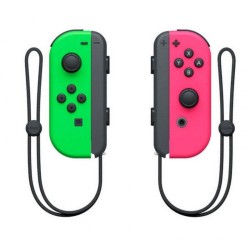 Ασύρματο Χειριστήριο Παιχνιδιού Nintendo Joy-Con Πράσινο Ροζ