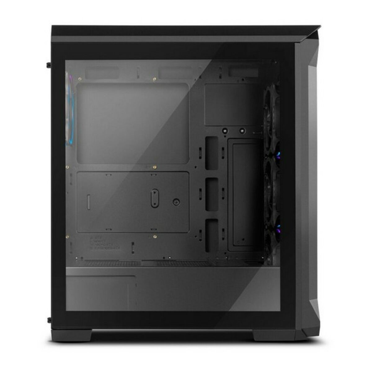 Κουτί Μεσαίου Πύργου Micro ATX/Mini ITX / ATX Nox 8436587970375 RGB Ø 12 cm Μαύρο