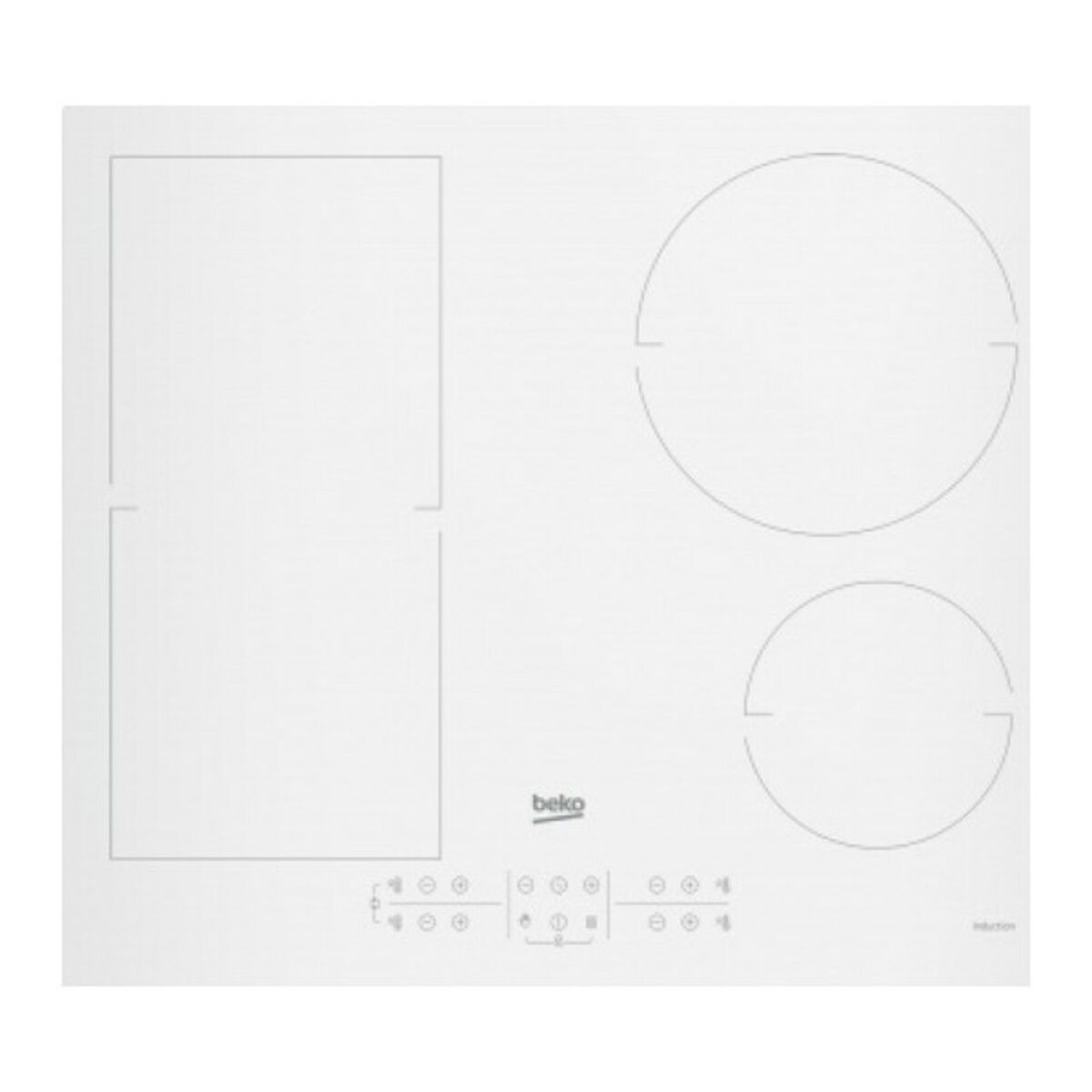 Επαγωγική Πλάκα BEKO 01302909 58 cm 7200 W