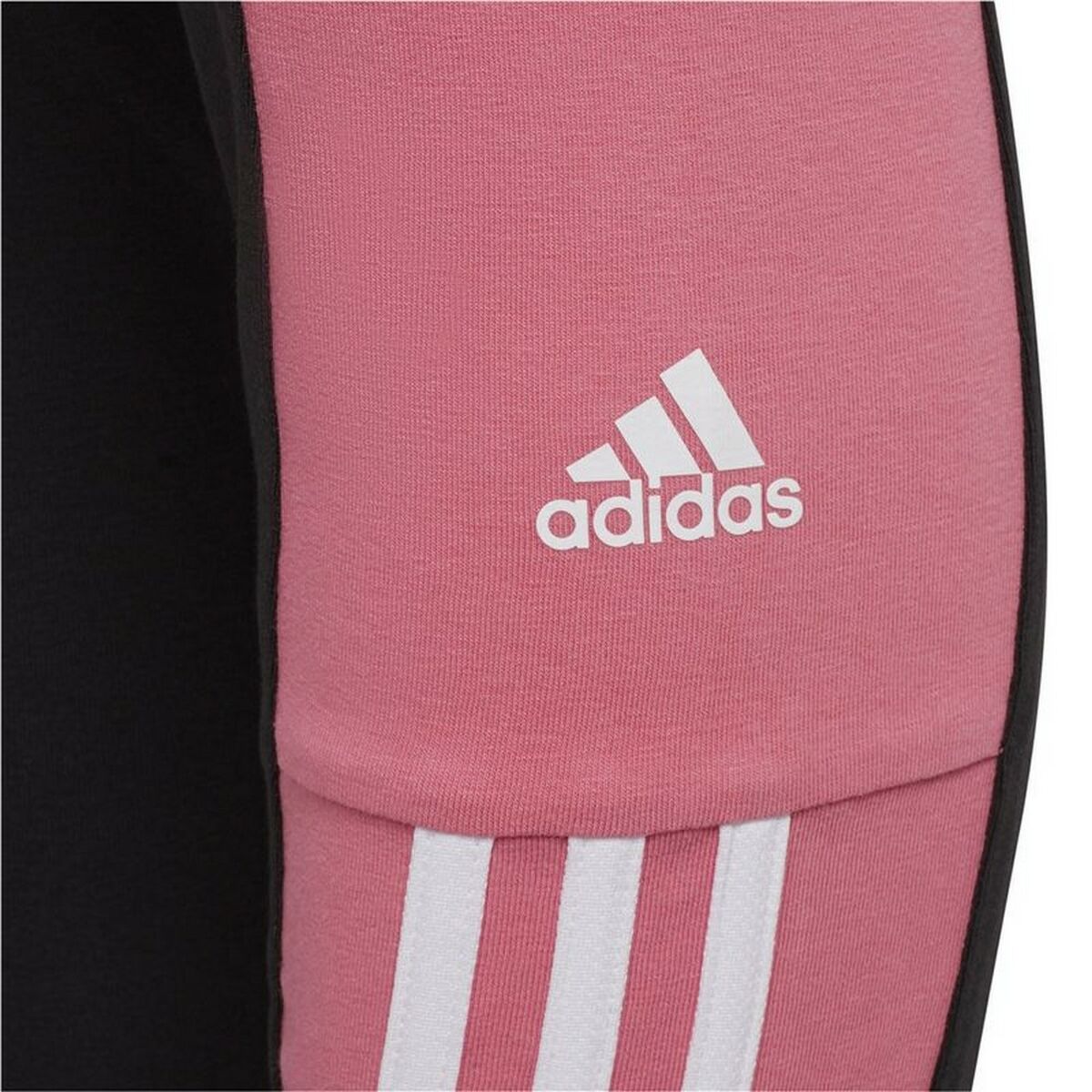 Αθλητικά Γυναικεία Κολάν Adidas Colorblock Μαύρο