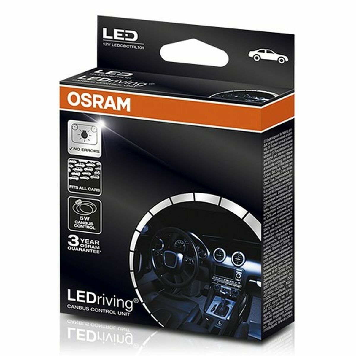 Αντάπτορας Osram LEDCBCTRL101 5 W CANbus LED (2 uds)