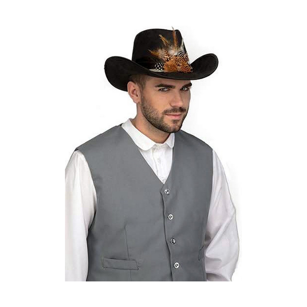 Kαπέλο Cowboy My Other Me Μαύρο